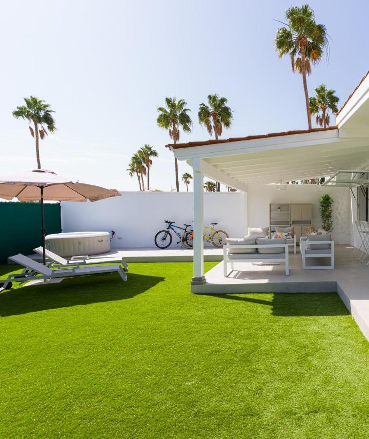 Aquarium Bungalow Private Jacuzzi, 3 Bedrooms, Ac And Bikes Maspalomas  Esterno foto