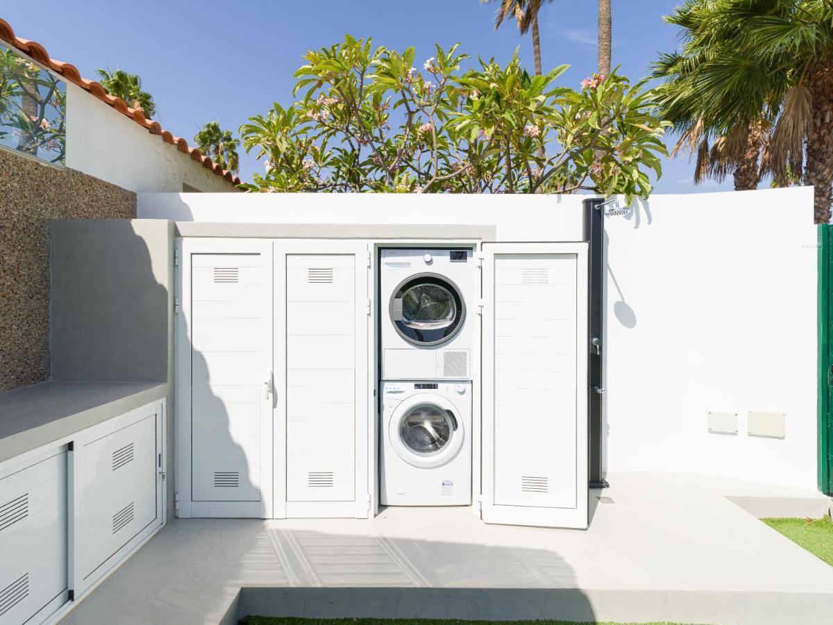 Aquarium Bungalow Private Jacuzzi, 3 Bedrooms, Ac And Bikes Maspalomas  Esterno foto