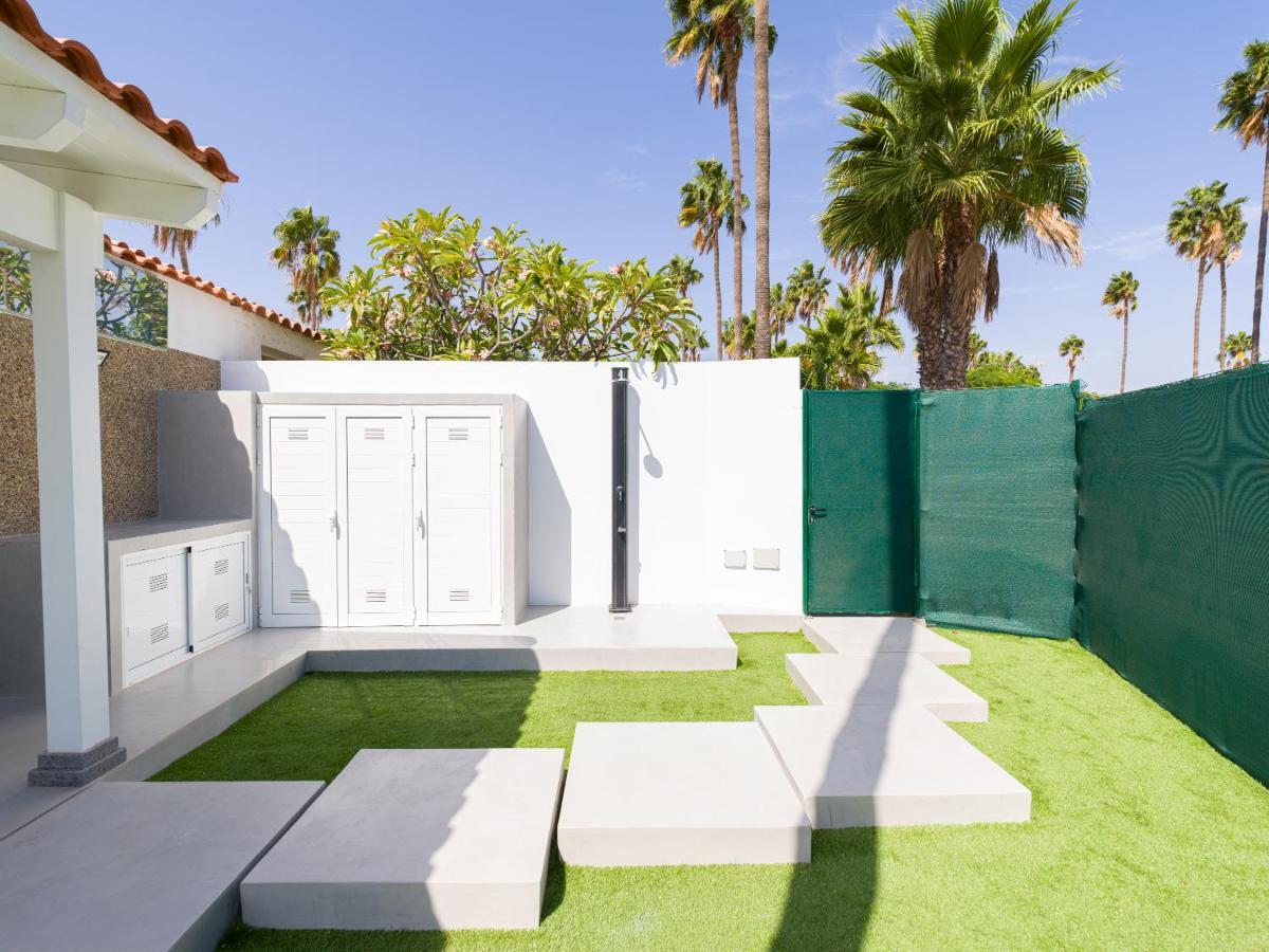Aquarium Bungalow Private Jacuzzi, 3 Bedrooms, Ac And Bikes Maspalomas  Esterno foto